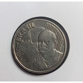 Monnaie Bresil 50 Centavos - Rio Branco Cupronickel 2001