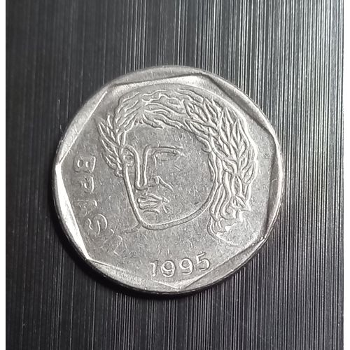 Monnaie Bresil 25 Centavos - Effigie De La République 1995