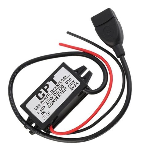 Chargeur De Voiture 5 Types, Convertisseur Cc 12v À 5v 3a 15w Avec Câble Micro Usb, Livraison Directe