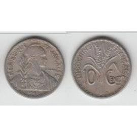 Monnaie 10 Centimes Indochine 1941