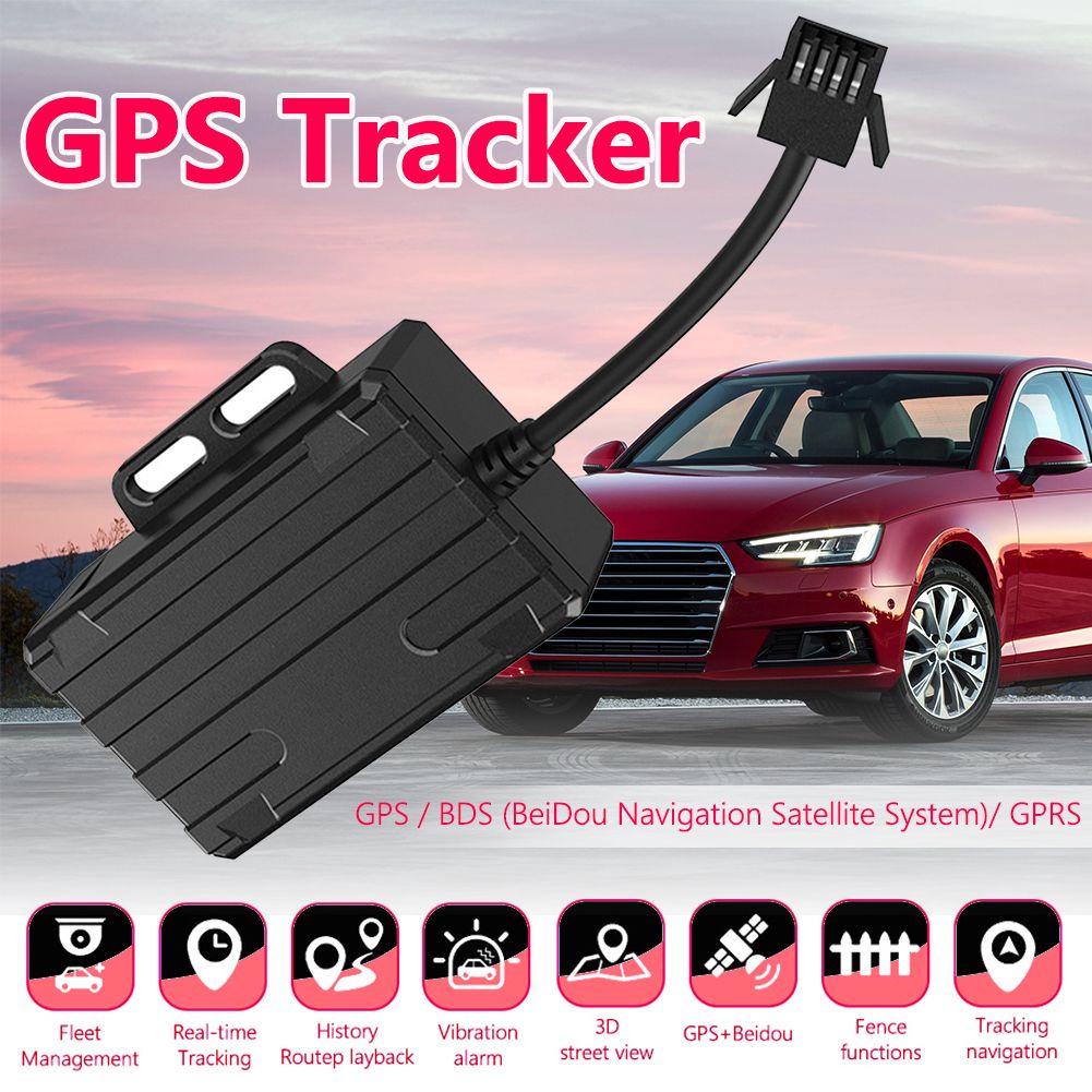 2g Tracker GPS pour véhicule de moto de voiture dispositif de suivi avec  alimentation d'huile coupée et suivi en ligne