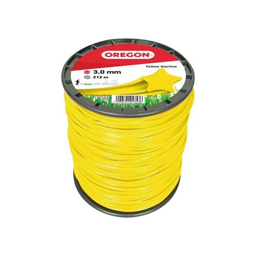 Fil étoile pour débroussaillage nylon Oregon - Longueur 212 m - Diamètre 3 mm