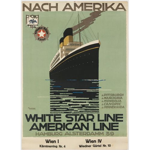Affiche White Star Line