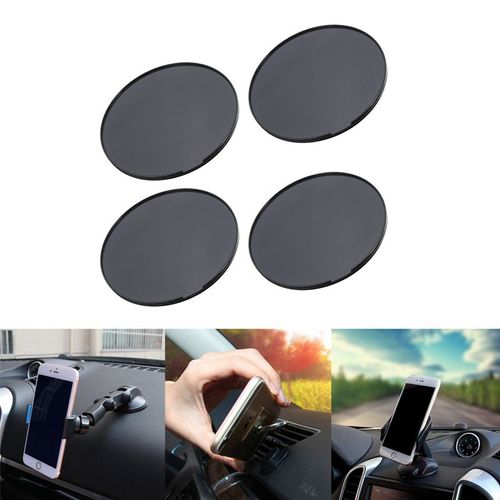 Support Adhésif Pour Tableau De Bord De Voiture, 4 Pièces, Plaque De Montage Pour Tableau De Bord, Garmin Tomtom, Gps, Ventouse, Smartphone, Caméra De Voiture