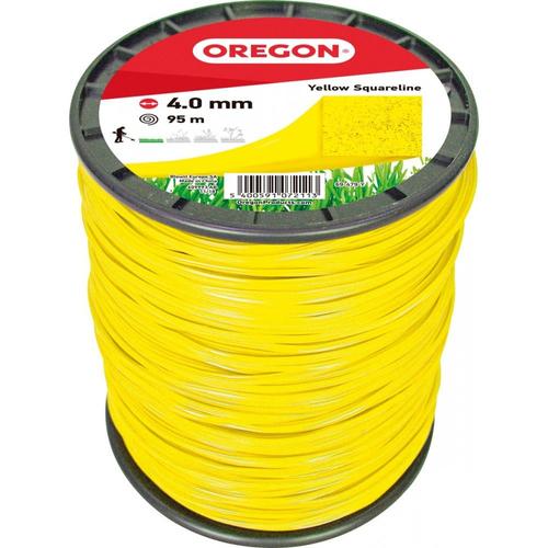 Fil carré pour débroussaillage nylon Oregon - Longueur 95 m - Diamètre 4 mm