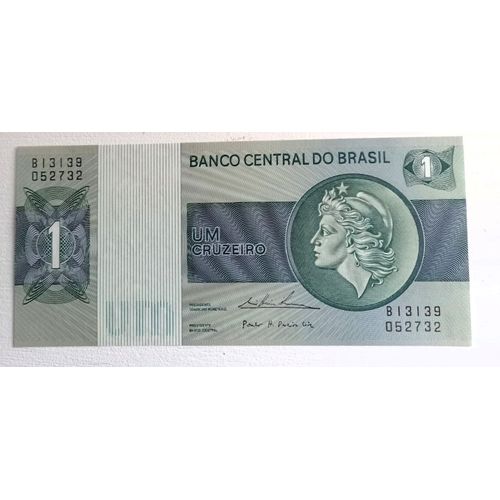 Billet Bresil 1 Cruzeiro 1975 Neuf