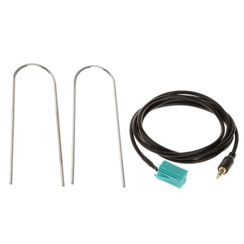 Adaptateur d'entrée MP3 Aux, câble Audio, Jack 3.5mm, pour autoradio Clio Megane 2005 ? 2012, pour iPod