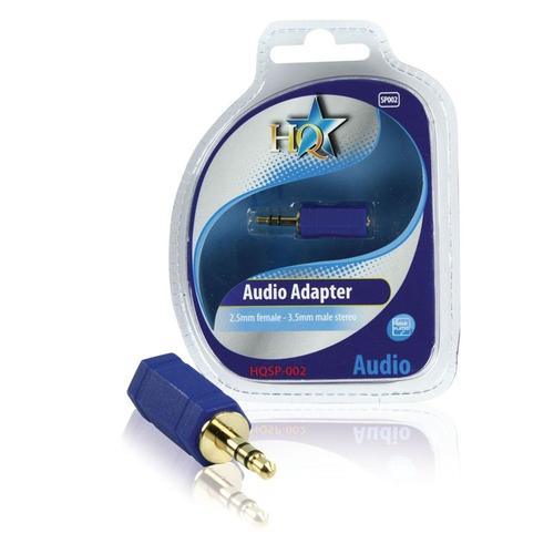 HQ Standard - Adaptateur audio - jack micro stéréo femelle pour mini-phone stereo 3.5 mm mâle