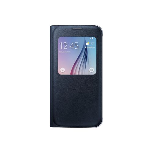 Samsung S View Ef-Cg920p - Étui À Rabat Pour Téléphone Portable - Noir - Pour Galaxy S6