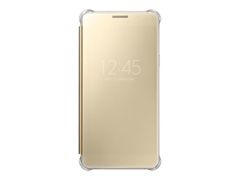 Samsung Clear View Cover Ef-Za510cf - Étui À Rabat Pour Téléphone Portable - Or - Pour Galaxy A5