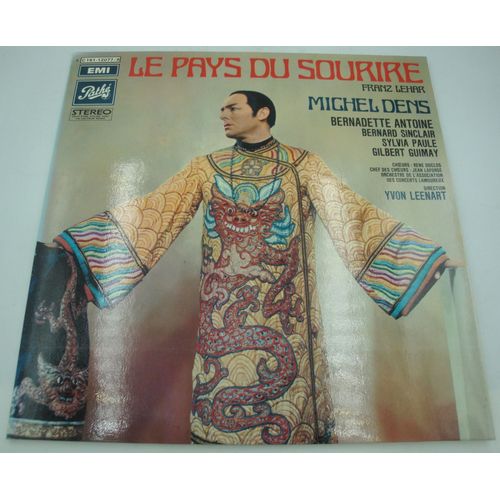 Michel Dens/Antoine/Sinclair/Leenart Le Pays Du Sourire Lehar 2lp's 1972 Pathé