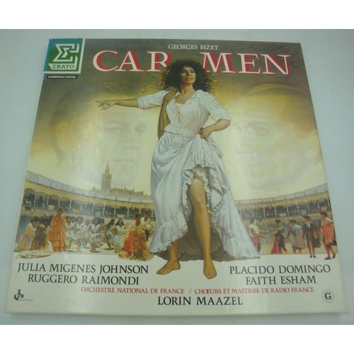 Lorin Maazel/Johnson/Raimondi Carmen Bizet 3lp's Box 1984 Erato