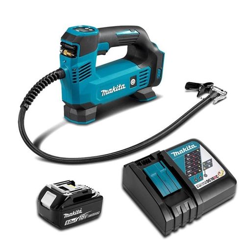 Gonfleur 18V Li-Ion (1x5,0 Ah) avec chargeur rapide - MAKITA DMP180RT