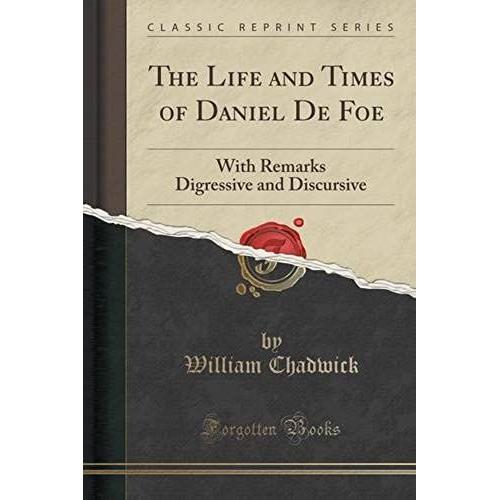 Life & Times Of Daniel De Foe
