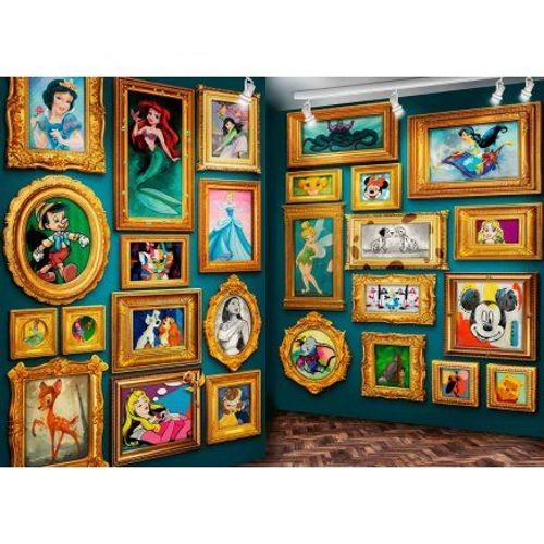 Puzzle Adulte Le Musee Des Chef-D Oeuvre Disney - 9000 Pieces - Ravensburger Collection Mickey