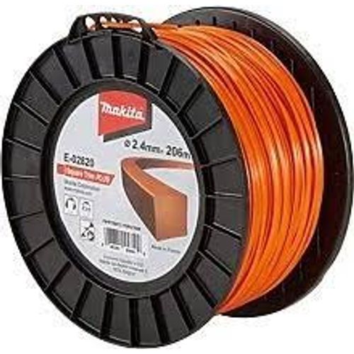Fil carré Square Trim+ MAKITA 2,4 mm x 206 m - E-02820
