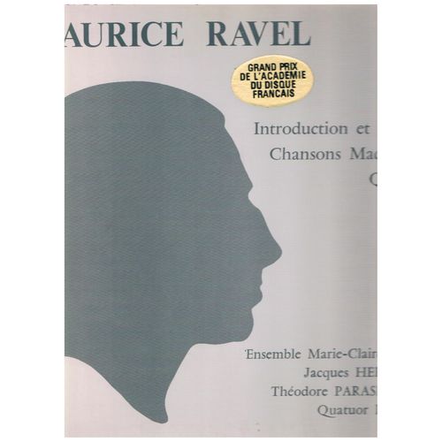 Introduction Et Allegro - Chansons Madecasses - Quatuor