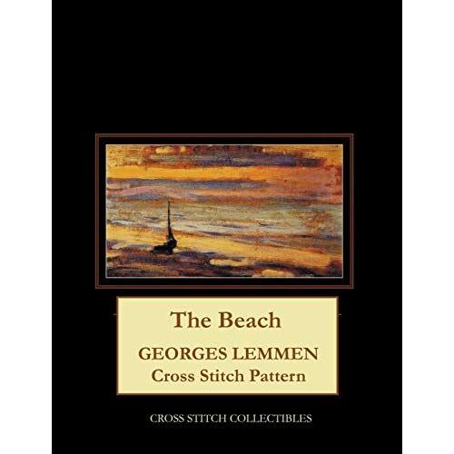 The Beach: Georges Lemmen Cross Stitch Pattern