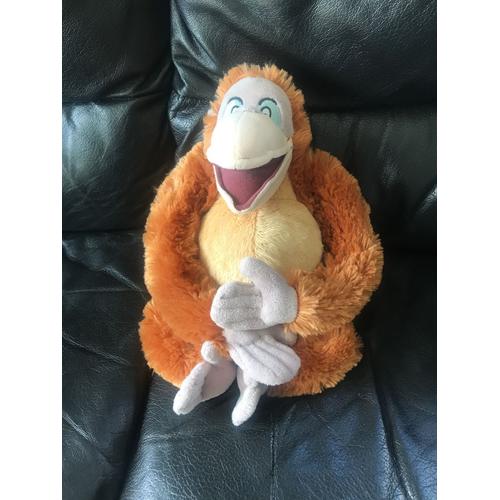 Peluche Singe Roi Louis Mowgli Nicotoy 24 Cm