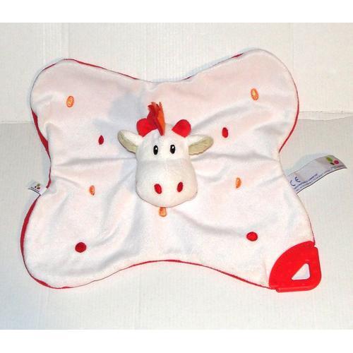 Doudou Vache P Tit Bisou Aubert Dentition