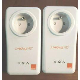 Orange Liveplug HD+ Duo Pont HomePlug 1.0 (Paquet de 2)