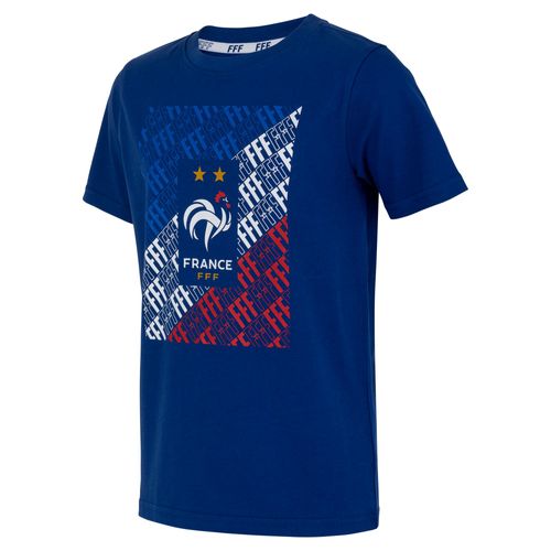 T-Shirt France Graphic Crest - Bleu - Enfants