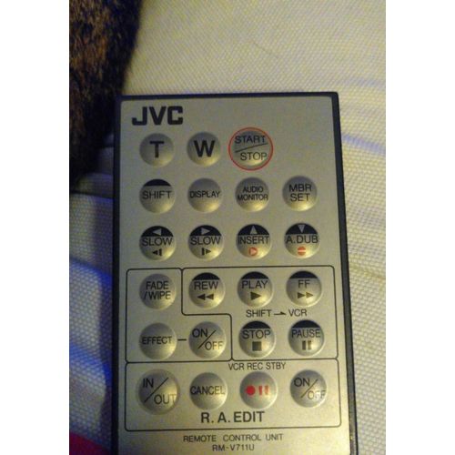 Télécommande JVC pour caméscope camcorder commande à distance pour caméra RM-V711U