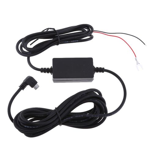 Chargeur De Voiture 90 °, Micro Usb Gauche Pour Caméra, Enregistreur Dvr, Boîte D'alimentation Exclusive
