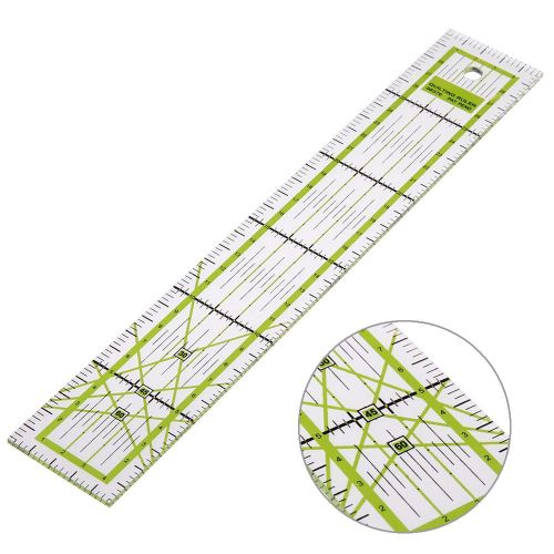 Règle Double Couleur 30cm, Pieds De Tailleur, Pour Patchwork, Coupe, Courtepointe, Bricolage, Outils De Couture Faits À La Main, Papeterie, Règle De Dessin