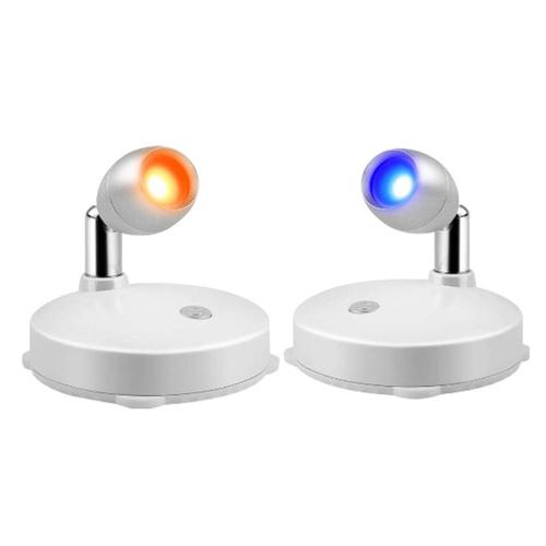 16 Couleurs LED Luminosité Réglable avec Télécommande pour Plafonniers/Murs/Couloir/Chambr/Cuisine Eterbiz RGB Spots Muraux Alimentée par Batterie Lampe de Placard 