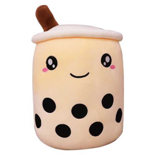 Peluche En Forme De Bulle De Thé, Kawaii, Douce, Thé Au Lait, Boba, Tasse De Thé, Jouet, Oreiller, Cadeau Pour Enfants, Coussin De Canapé Pour La Maison