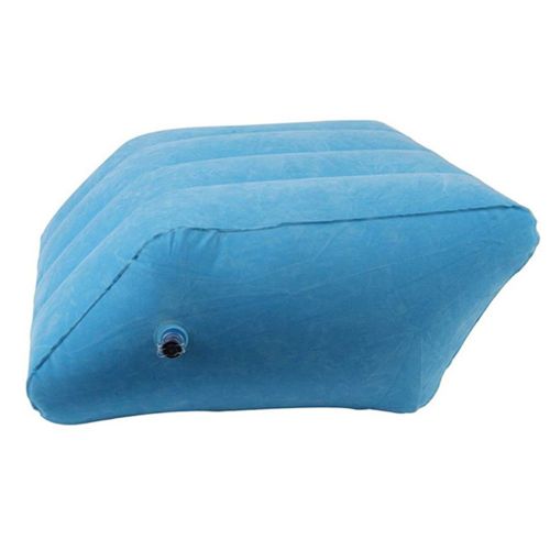 Oreiller De Positionnement De Jambe Gonflable Portable, Coussin De Jambe Gonflable Portable, Coussin De Genou De Repos Confortable Pour Canapé De Maison De Voyage