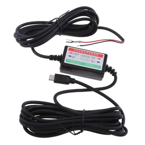 Chargeur De Voiture | Micro Usb, Boîte D'alimentation Exclusive Pour Voiture, Dvr, Tableau De Bord, Adaptateur De Caméra, 5v 3a