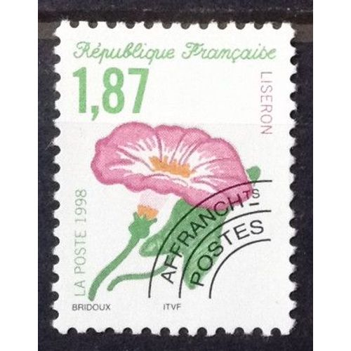 Préoblitéré Fleurs Sauvages - Liseron 1,87 (Superbe N° 240) Obl - France Année 1998 - Brn83 - N16974