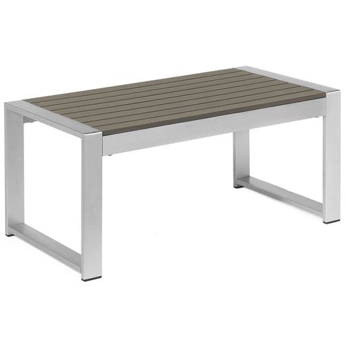 Table Basse Salerno Métal Gris Foncé
