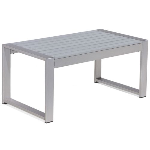 Table Basse Salerno Métal Gris Clair