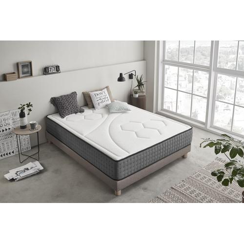 Matelas Hexacare | Ressorts Ensachés | Epaisseur +/- 28 Cm 150x200 Cm