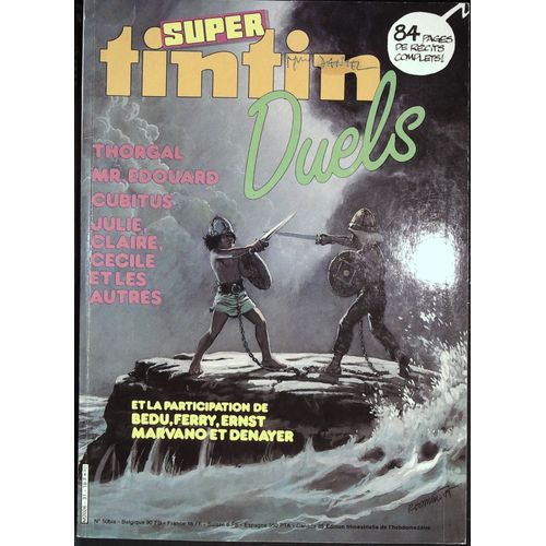Super Tintin Duels No 50 Bis 1985