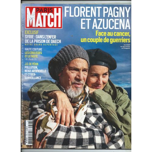 Paris Match 03/02/2022 Florent Pagny , Arno, Chloé Mons, Claire Foy, Illumina, Rafael Nadal, Marc-Olivier Fogiel, Daniel Auteuil, Kalou Dubus, Laurent Suchel, Frédèrick Gautier