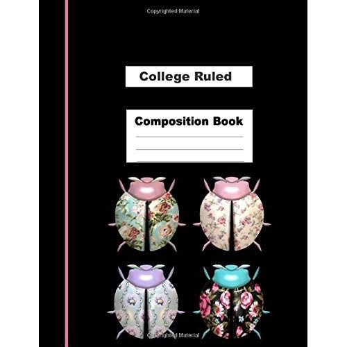 College Ruled- Composition Book: Go Old School With Style: Note Taking, Class, Journal 8 X 11.5 108 Pages Lined Notebook Multipurpose: Don't Bug Me