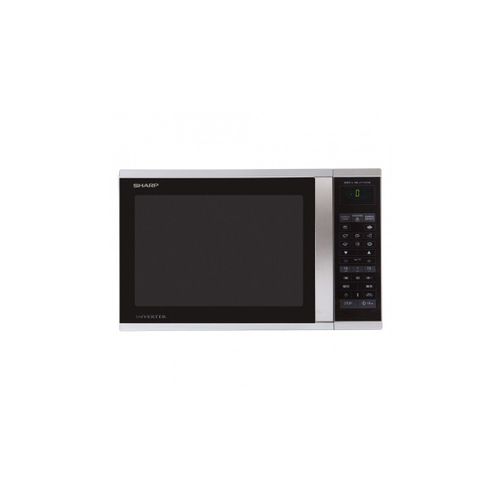 Sharp R-971INW - Four micro-ondes combiné - grill - pose libre - 40 litres - 1050 Watt - inox/argent
