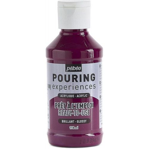 Peinture Acrylique - Pouring - Pébéo - Magenta Foncé - 118 Ml