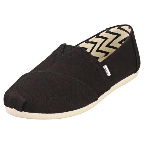 Toms Alpargata Recycled Chaussures Sans Lacets Noir