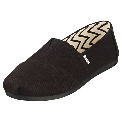 Toms Alpargata Recycled Chaussures Sans Lacets Noir