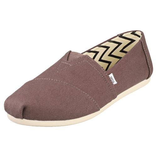 Toms Alpargata Recycled Chaussures Sans Lacets Gris