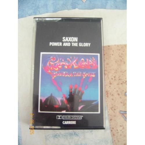 Saxon - Power And The Glory - Cassette Audio