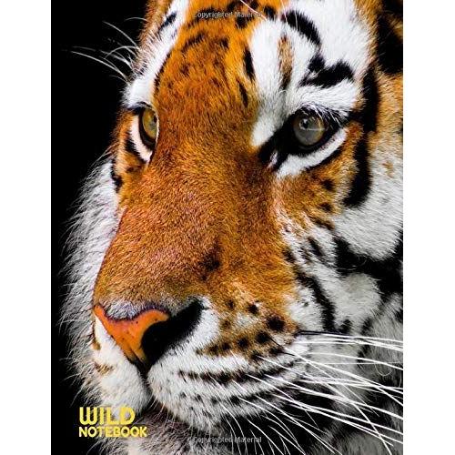 Wild Notebook: Notebook To Write Linear Pages With Tiger Design To Wild Animal