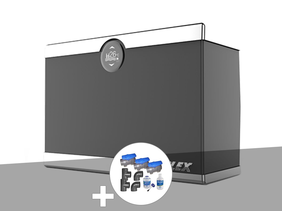 Pompe ? chaleur Poolex Silent Max 155 Full Inverter + Kit by-pass ?...