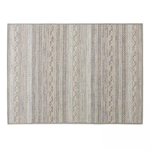 Tapis D'extérieur Rectangulaire En Polypropylène 120x160 Cm Gris