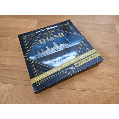 Jeu De Société - La Dernière Heure Du Titanic (Escape Game)